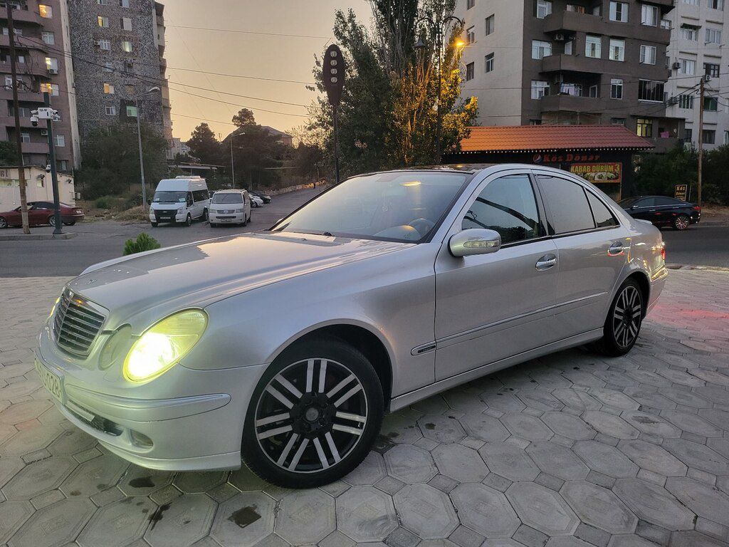 Mercedes E 270, 2.7 L, 2002 il, 538 261 km — Avtomobillər, Bakı (9)