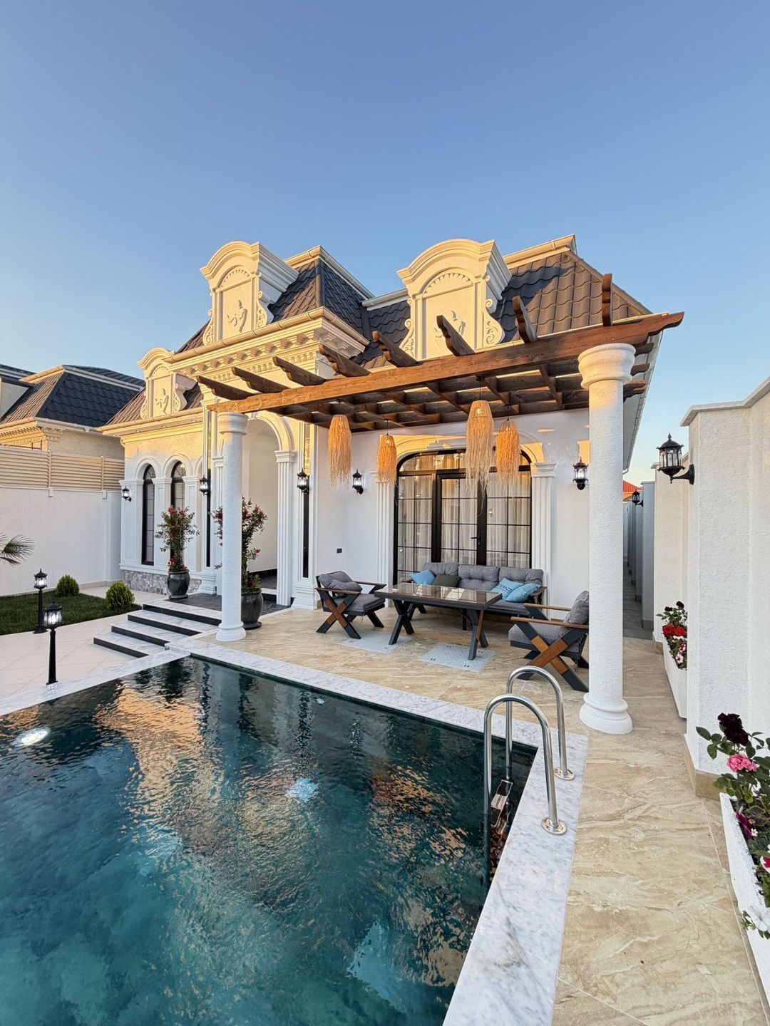 Satılır 5 otaqlı həyət evi/bağ evi 220 m² — Ev, villa, Bakı (4)