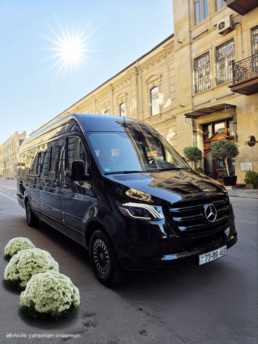 Vip Mercedes-Benz Sprinter sifarişi — Logistika, Bakı