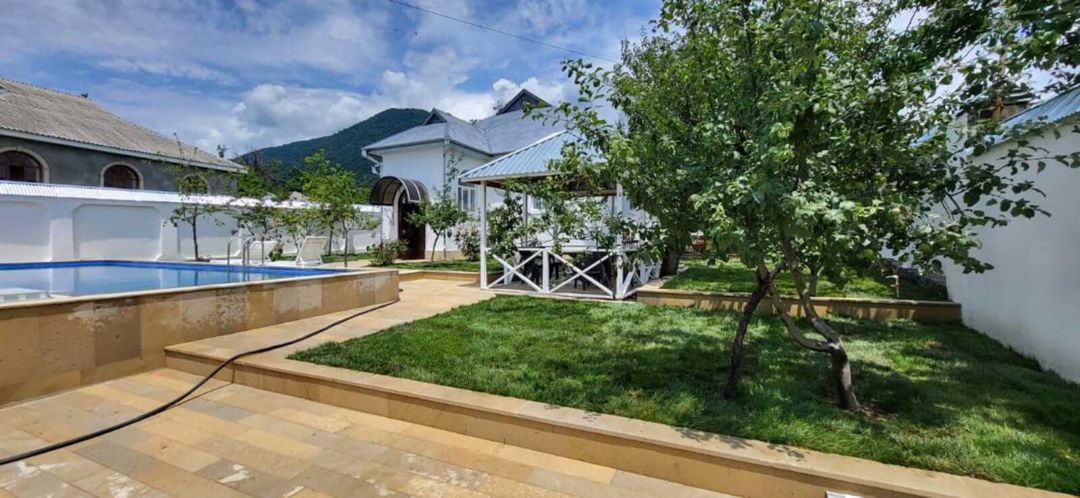 Satılır 2 otaqlı həyət evi/bağ evi 118 m² — Ev, villa, Qəbələ (3)