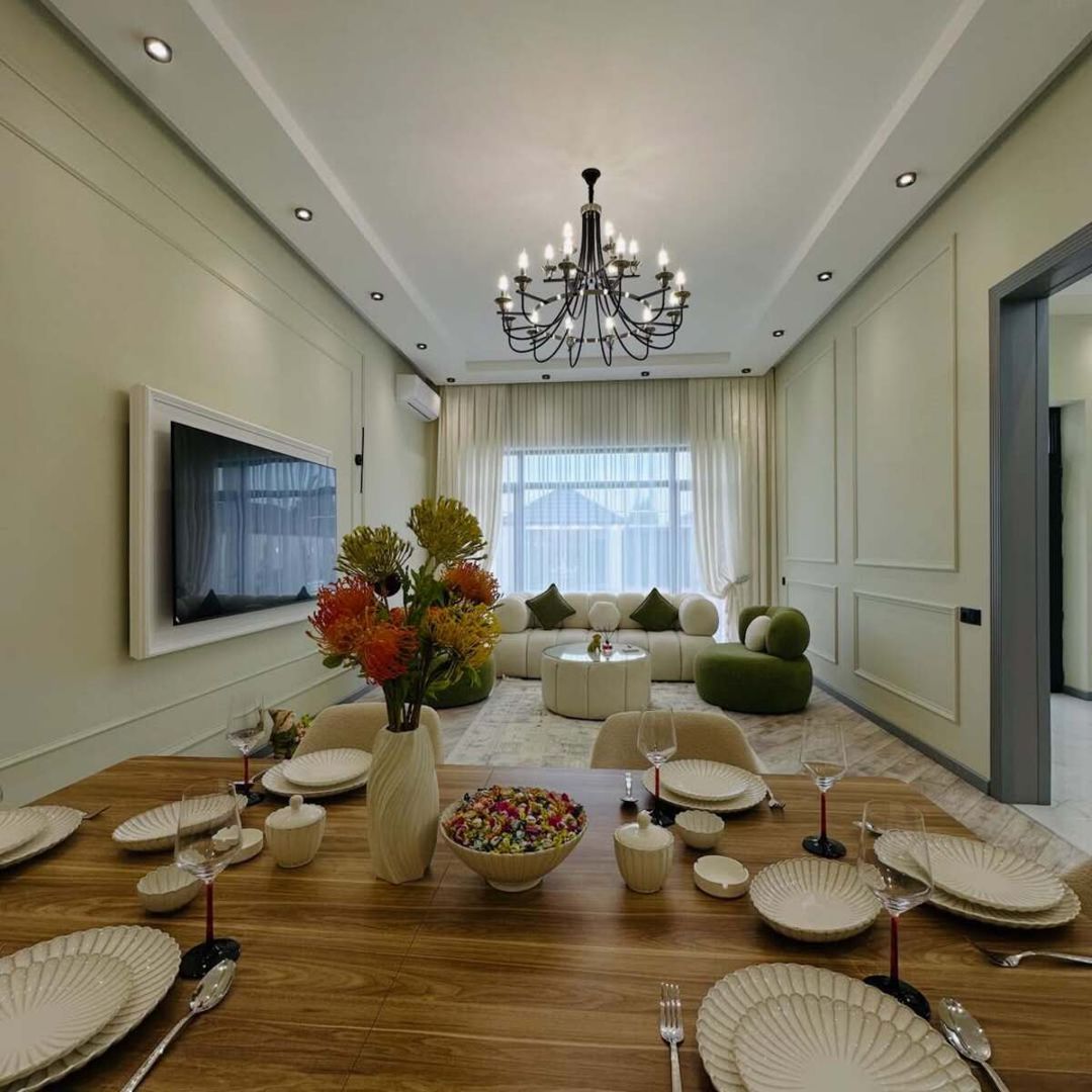 İcarəyə verilir 4 otaqlı həyət evi/bağ evi 250 m² — Ev, villa, Bakı (7)