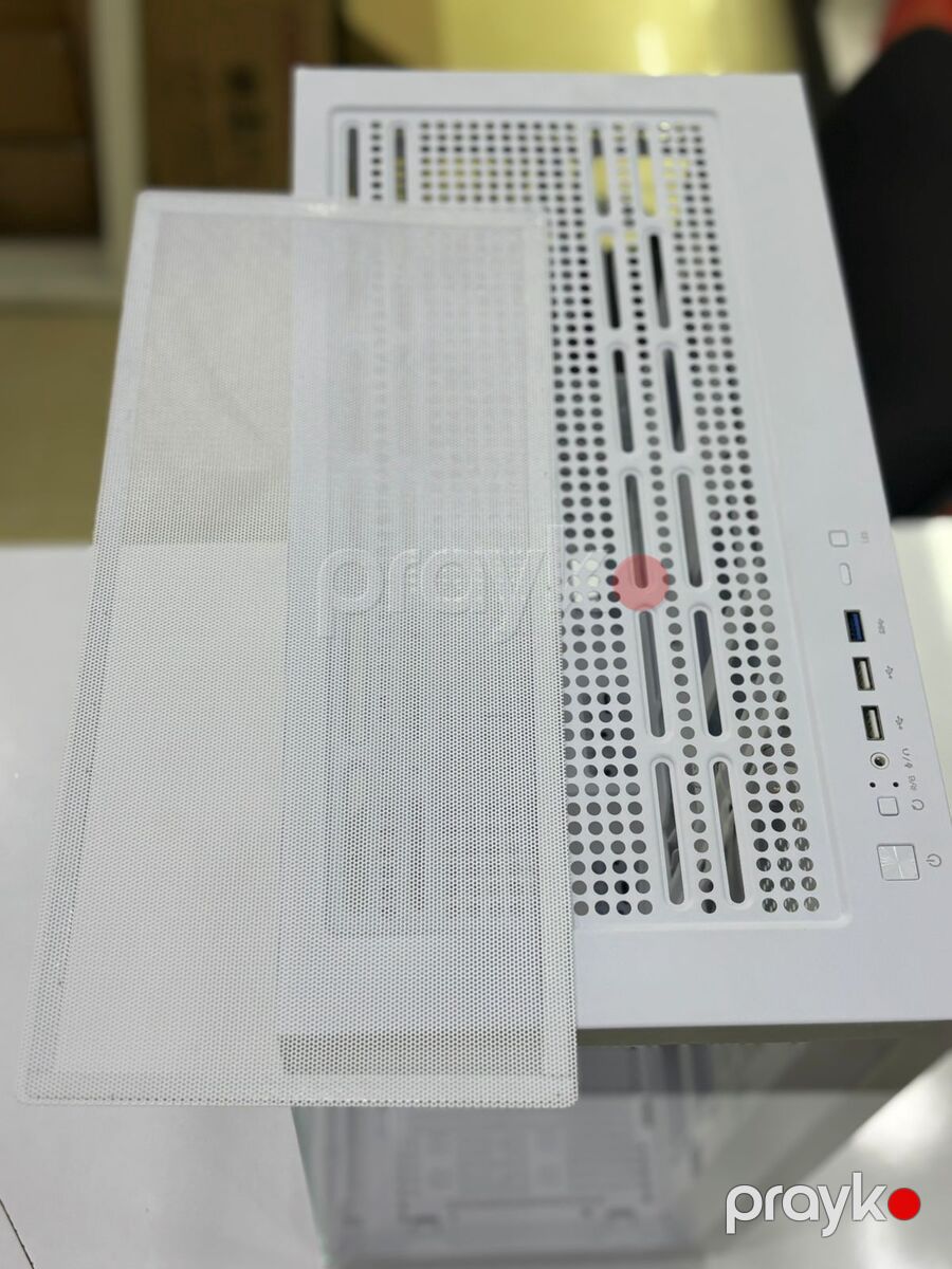 Gaming Case "M14 E-Atx Aquarium Gaming Case (White)" — Kompüterlər və noutbuklar, Bakı (9)