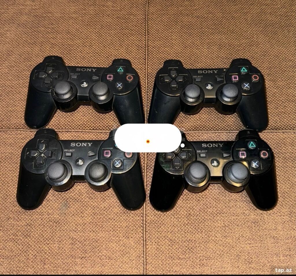 Sony PlayStation 3 DualShock 3 simsiz oyun pultlar Bir ədəd 7 manat — Elektronika, Bakı