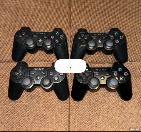 Sony PlayStation 3 DualShock 3 simsiz oyun pultlar Bir ədəd 7 manat — Bakı