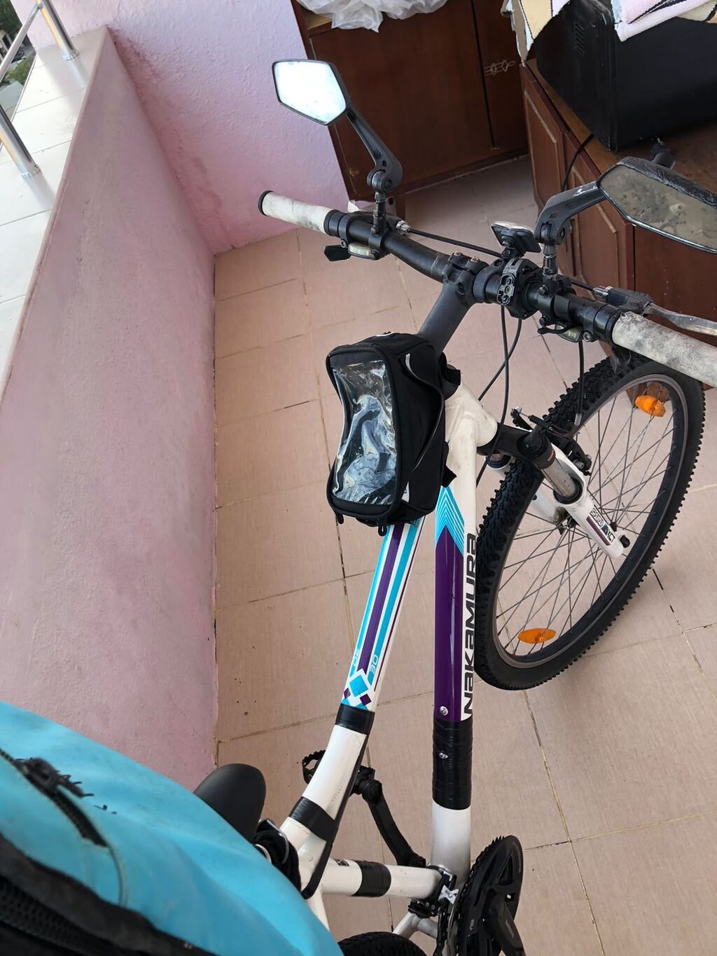 Nakamura velosipedi + çatdırılma üçün wolt çantayla günlük icarə — Dağ velosipedləri, Bakı (2)