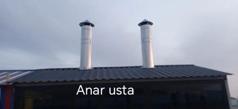 Mətbəx və sənaye obyektləri üçün professional tüstü-çıxarıcı