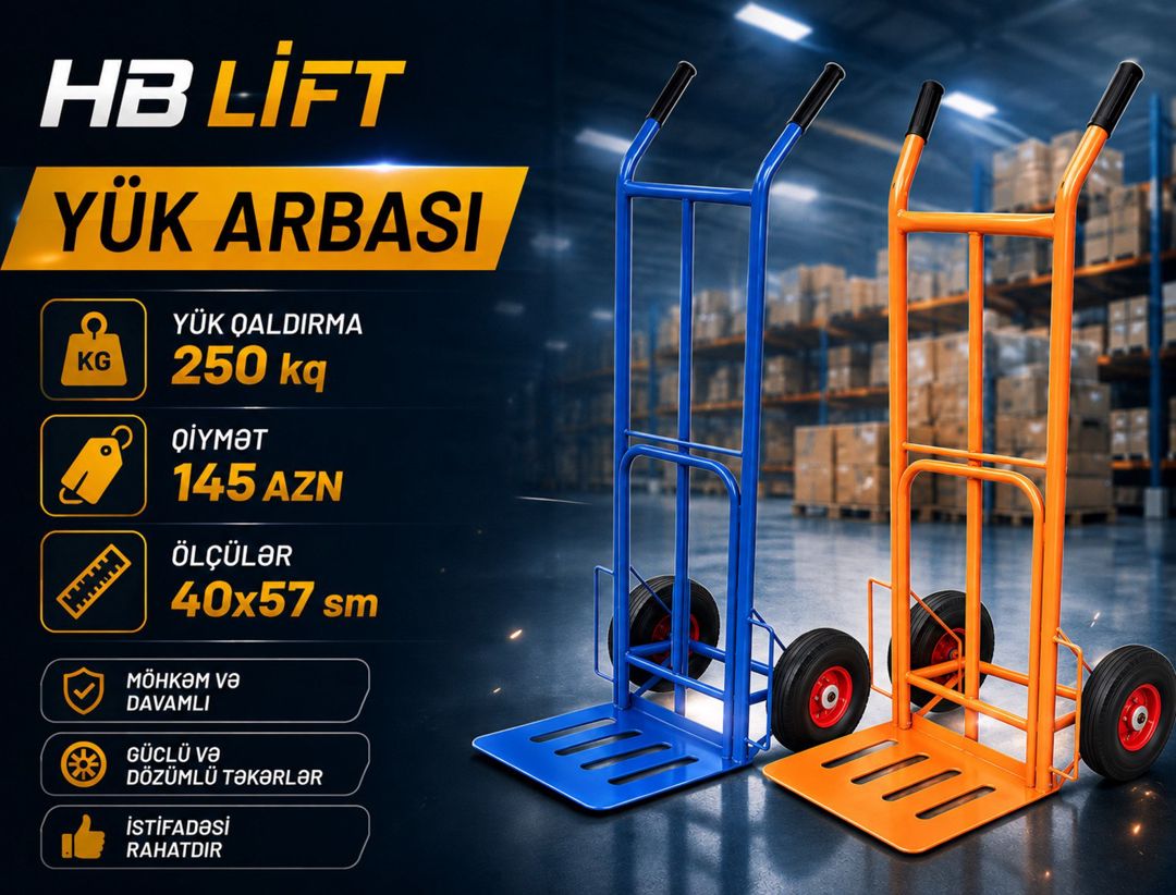 Yük arabası K250 — Mallar, Bakı