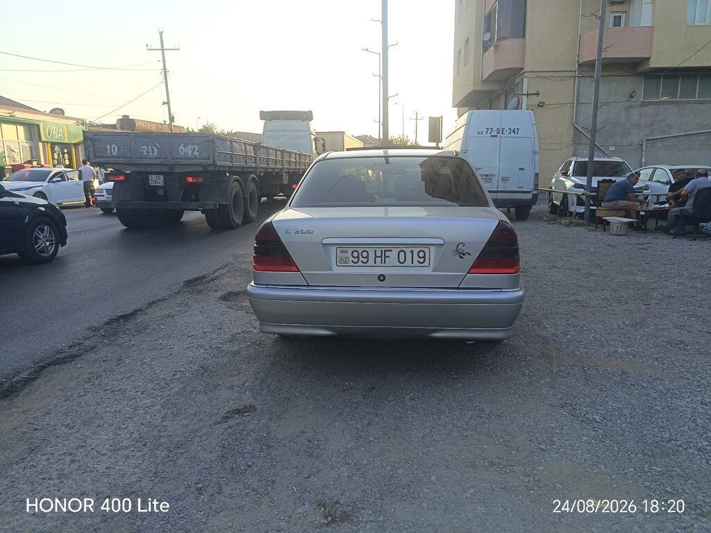 Mercedes C 200, 2.0 L, 1998 il, 400 000 km — Avtomobillər, Bakı (2)