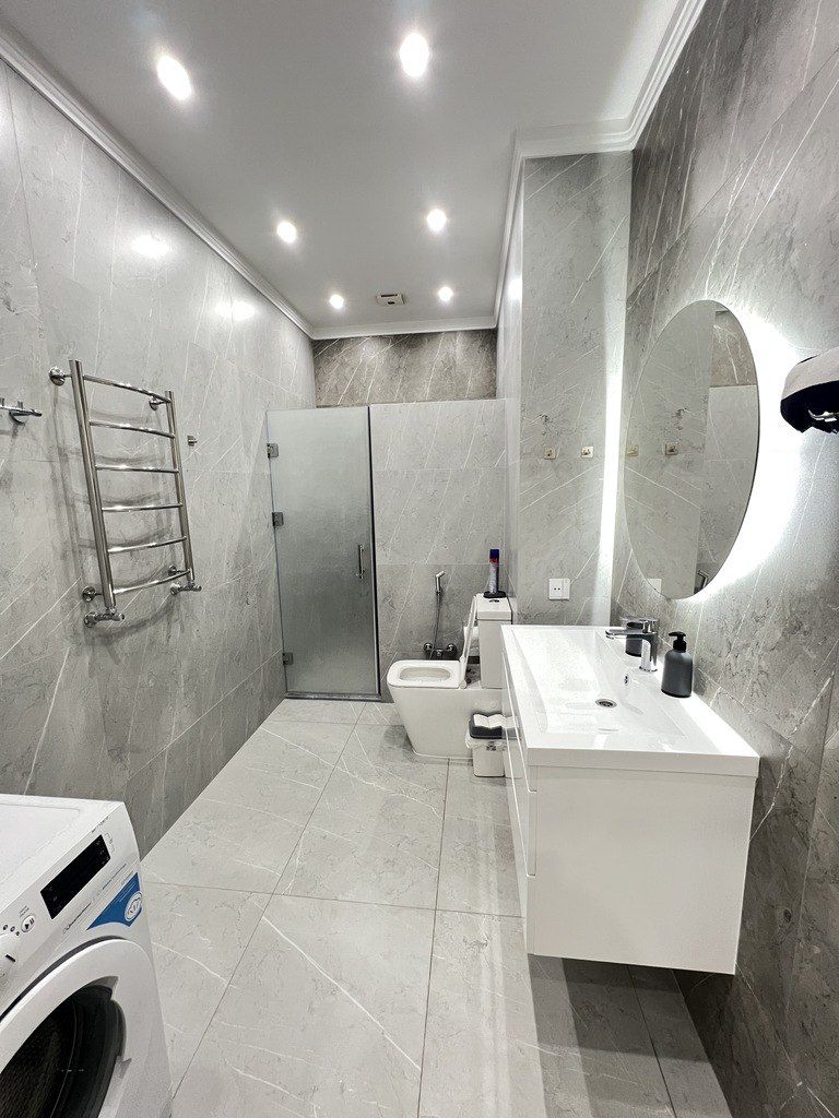 İcarəyə verilir 4 otaqlı yeni tikili 135 m² — Mənzil, Bakı (8)