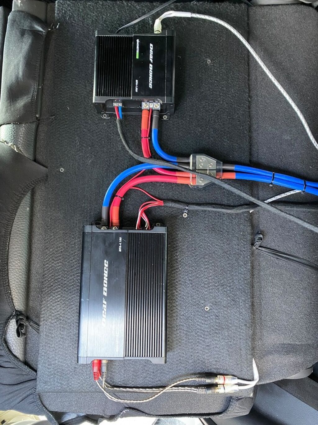 Avtomobil üçün tam audio sistemi - Subwoofer: Massive Audio markalı — Elektronika, Masazır (3)