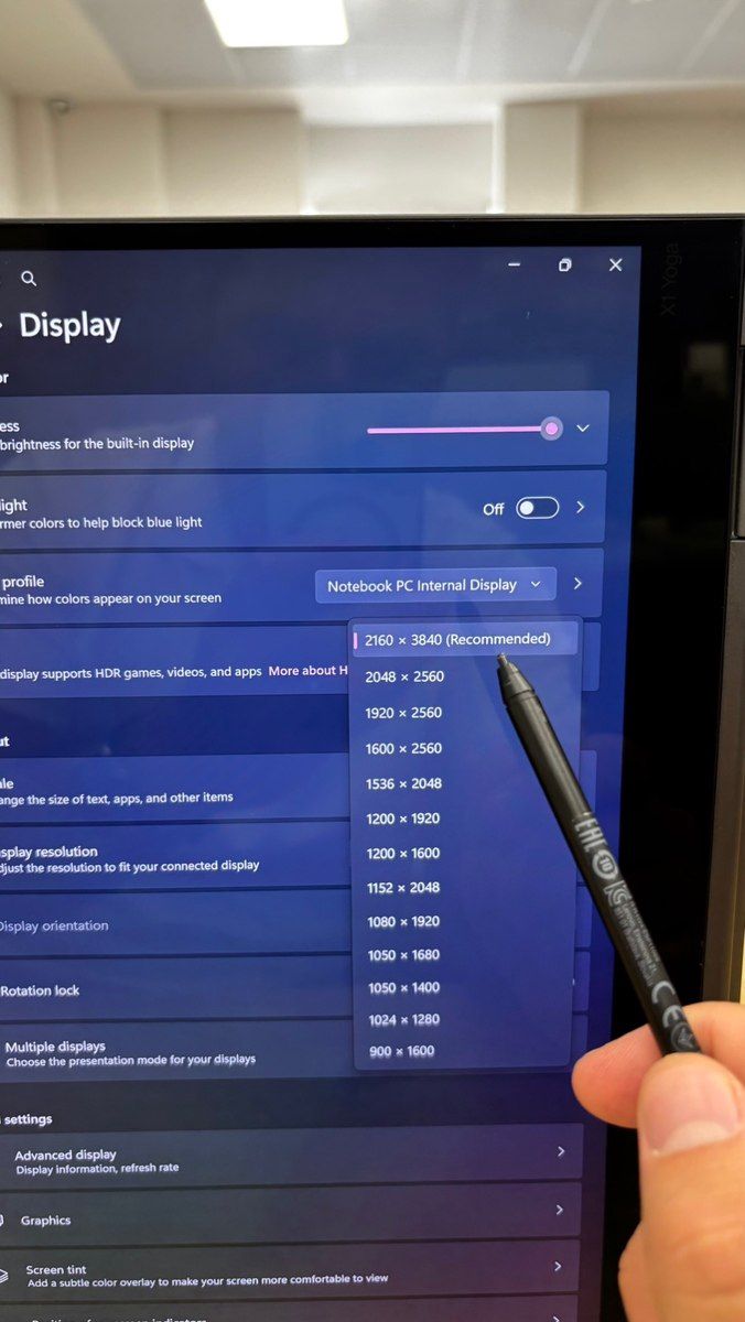 Lenovo ThinkPad X1 Yoga gen 5 (x360 4K) — Elektronika, Bakı (7)