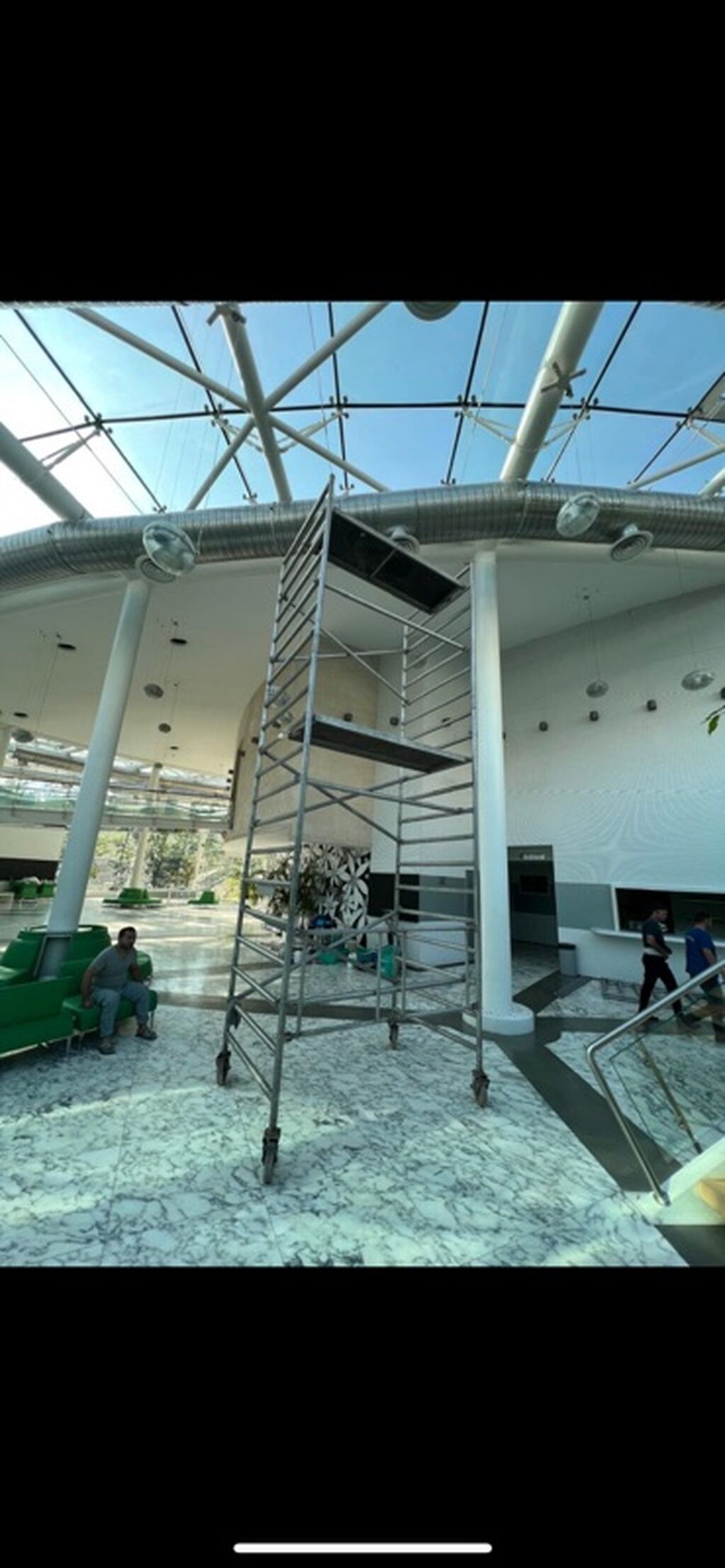 Çatdırılma və quraşdırılma daxil ARENDA 1 mərtəbə 30 AZN Alüminium — Nərdivanlar, Bakı (2)