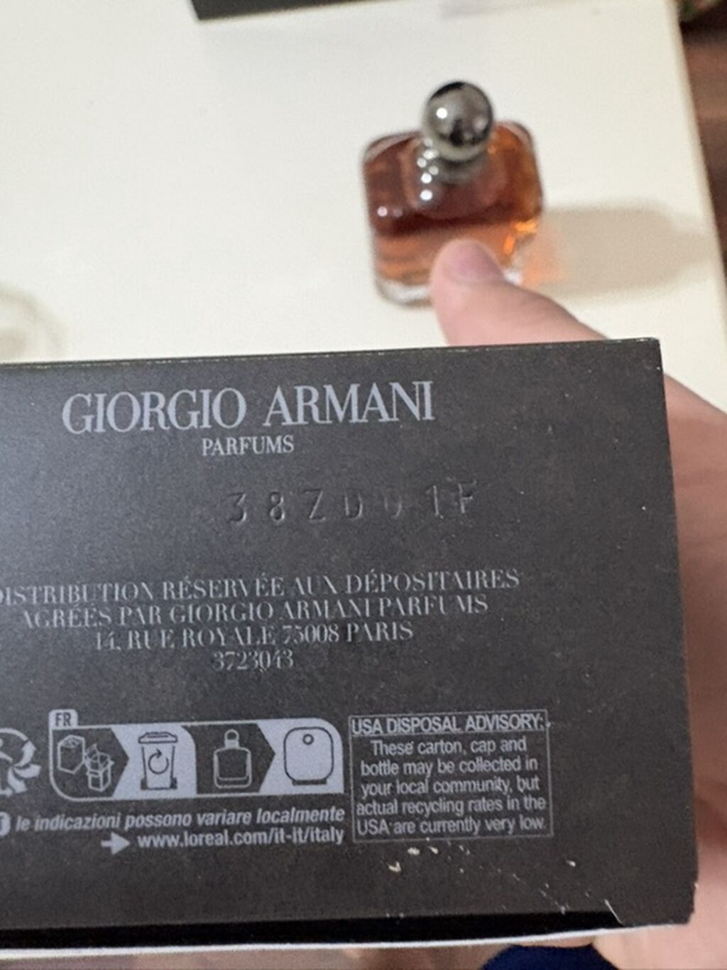Emporio Armani Stronger With You Intensely – kişi üçün eau de parfum — Gözəllik və sağlamlıq, Bakı (8)