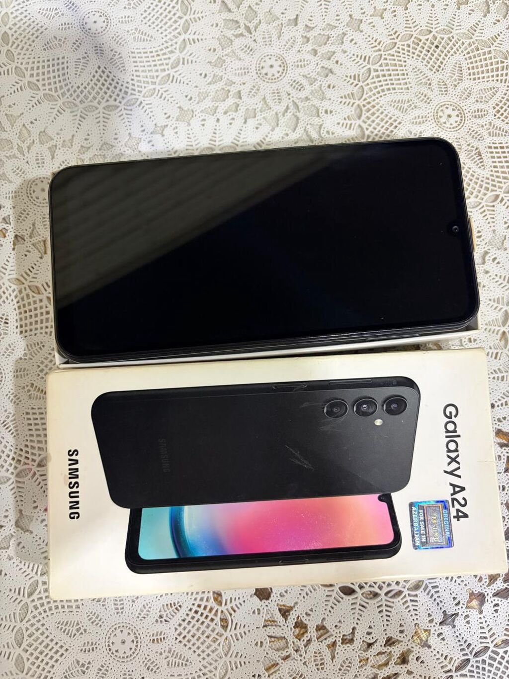 Samsung Galaxy A24 4G, 128 GB, rəng - Qara, Barmaq izi — Samsung, Digah (3)