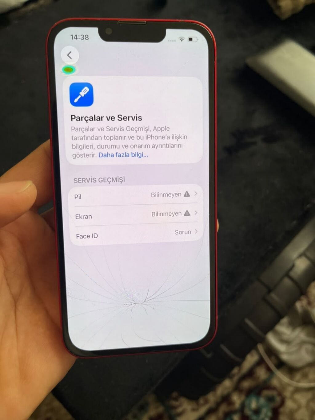 IPhone 13, 128 GB, Qırmızı — Apple iPhone, Hacıqabul (7)
