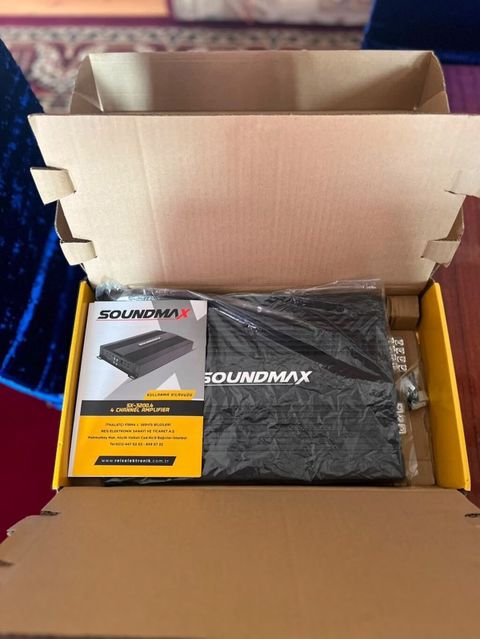 Soundmax SX-3200.4 – 4 kanallı avtomobil gücləndiricisi