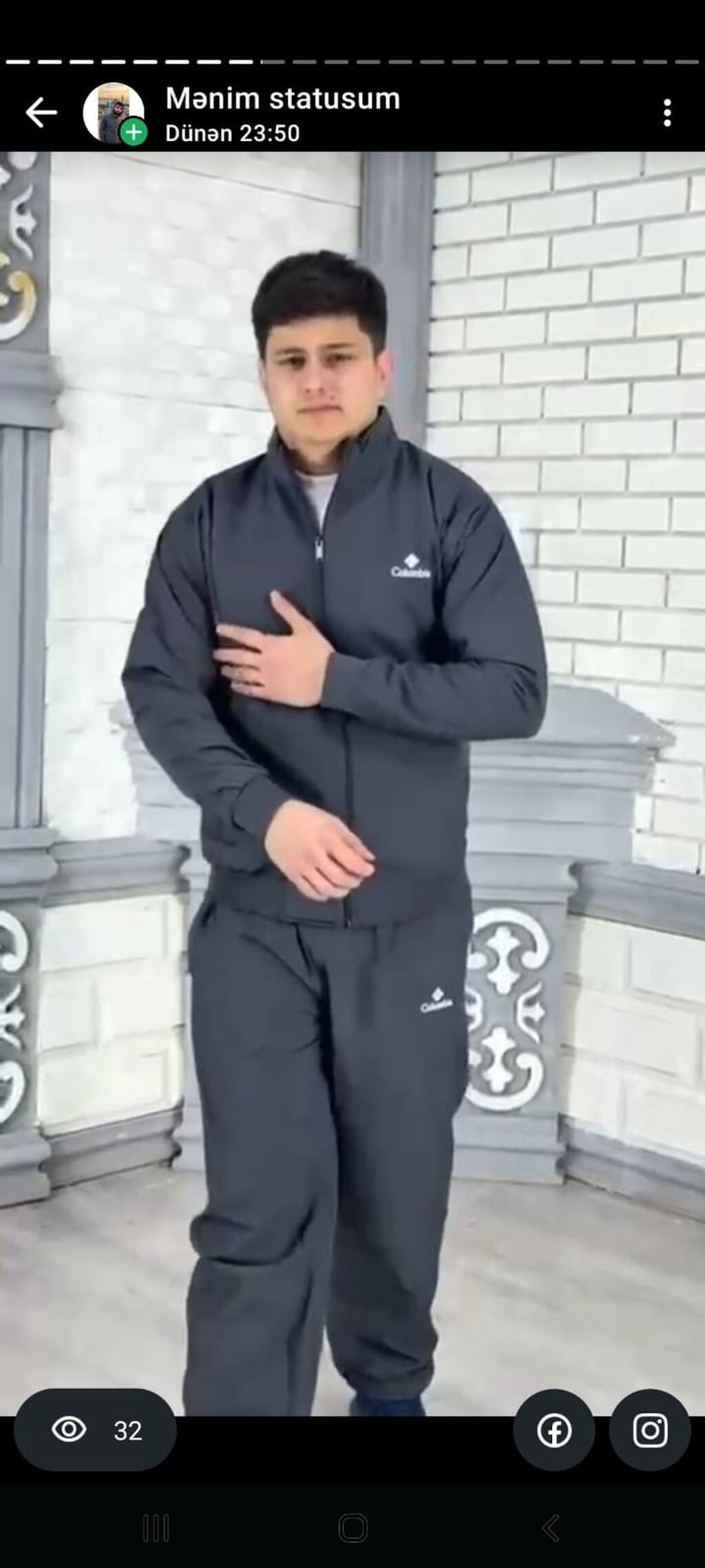 Kişi idman kostyumları – dəst (kurtka + şalvar) - Modellər: Adidas — Şəxsi əşyalar, Bakı (2)