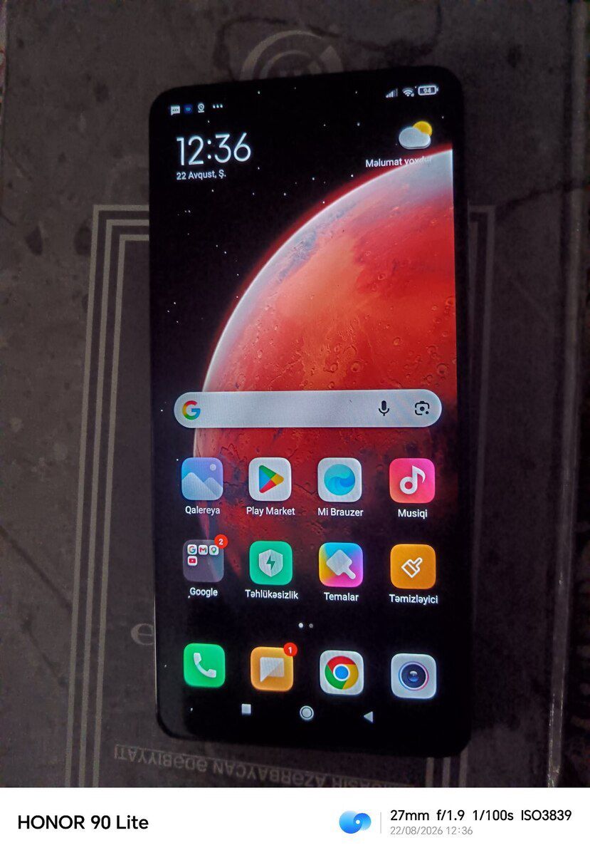 Xiaomi Mi 9T Glacier Blue 64GB/6GB — Telefonlar və qadjetlər, Bakı (2)