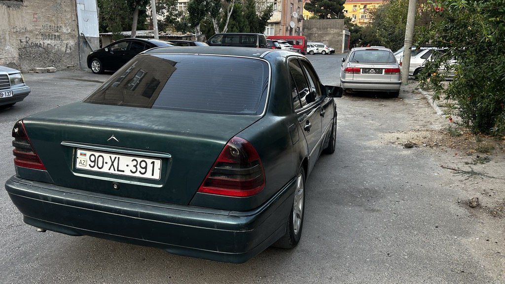 Mercedes C 220, 2.2 L, 1995 il, 241 041 km — Avtomobillər, Sumqayıt (10)