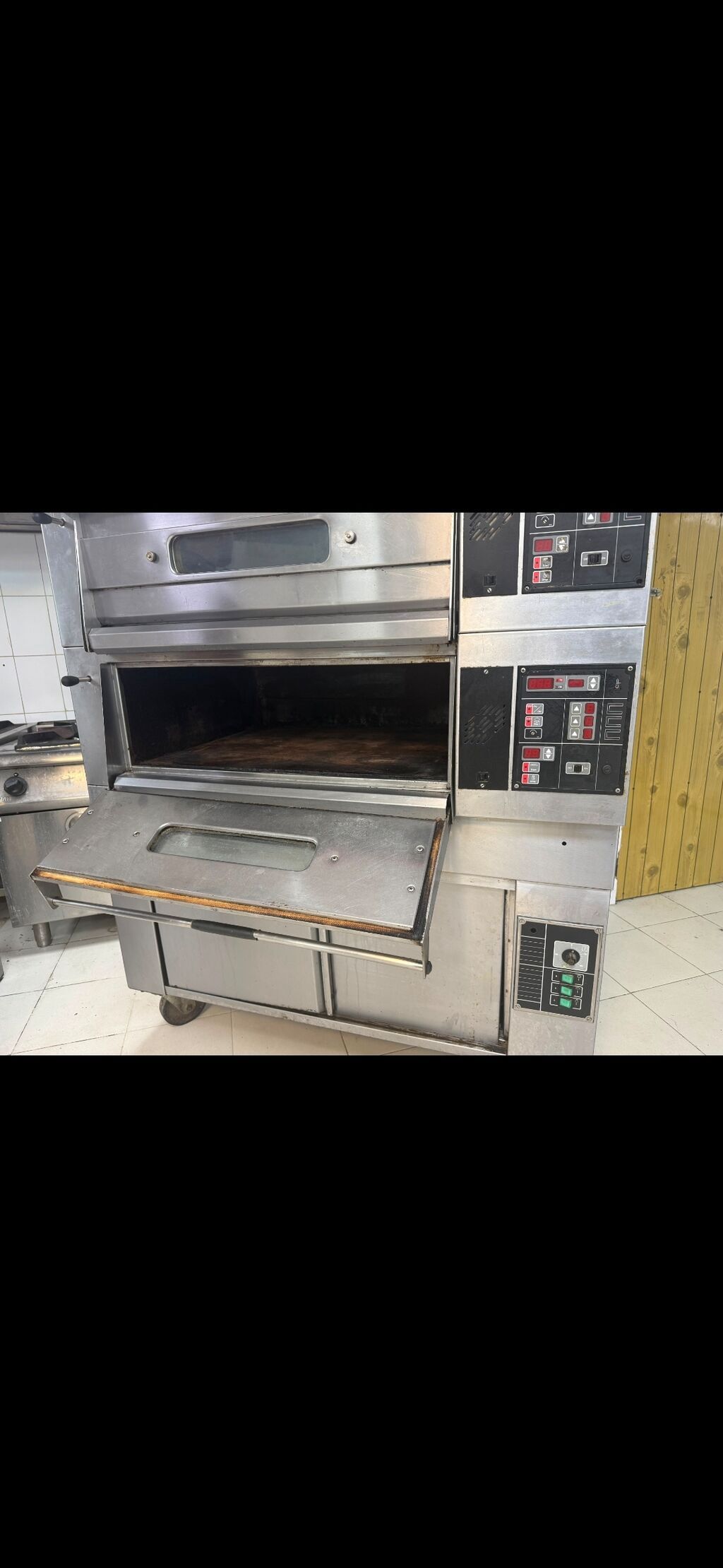 Elektrik soba, Çörək, Şirniyyat üçün, Pizza, İşlənmiş — Biznes və avadanlıq, Bakı (6)