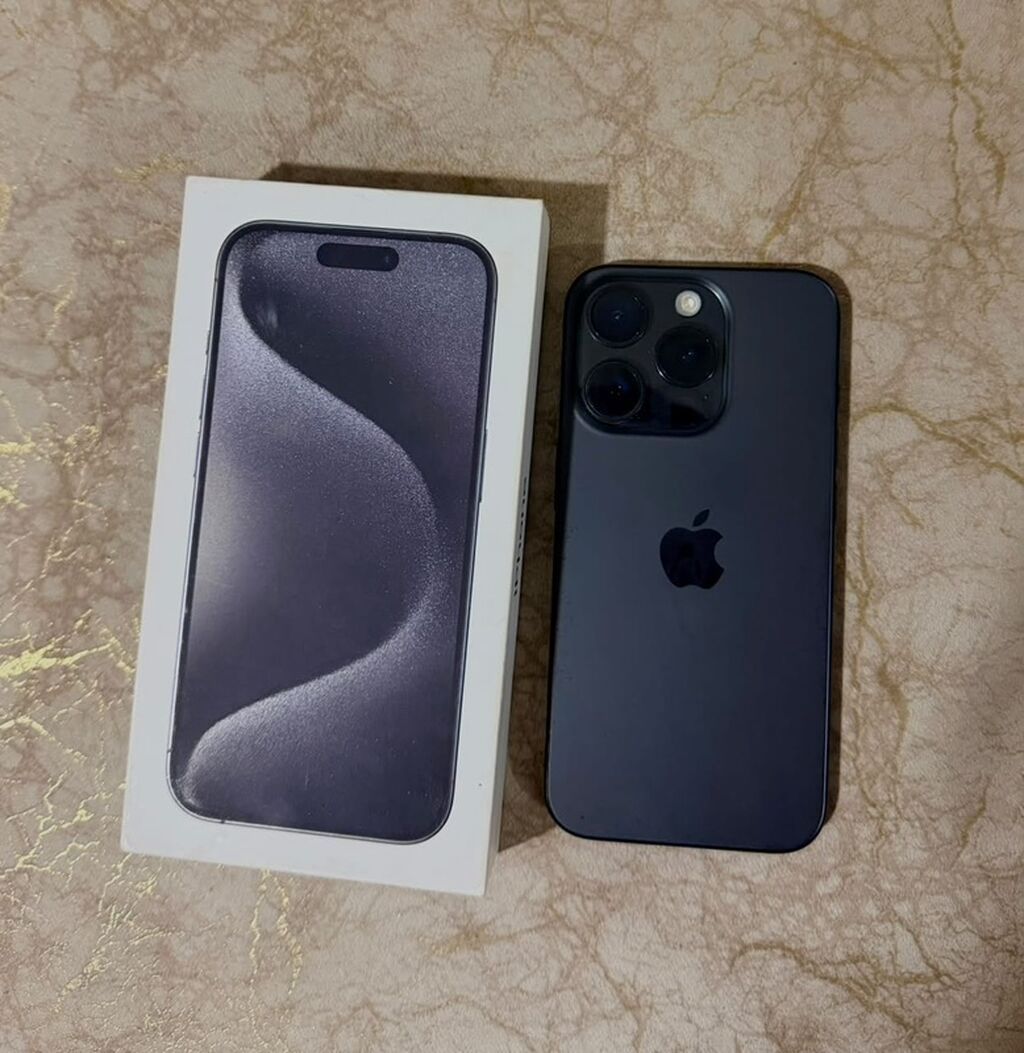 IPhone 15 Pro, Black Titanium — Apple iPhone, Bakı (2)