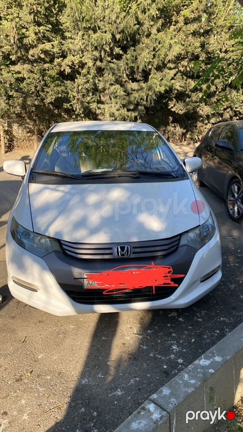 Honda Insight Hybrid 2010, ağ rəngli, 5-qapılı liftbek
