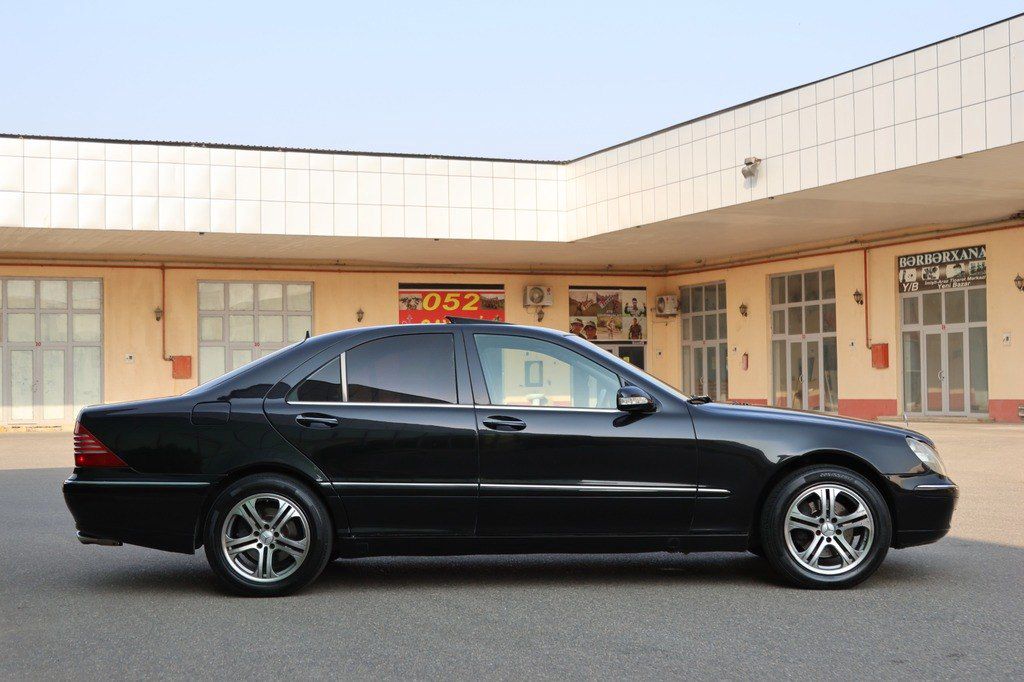 Mercedes S 320, 3.2 L, 2000 il, 326 236 km — Avtomobillər, İmişli (3)