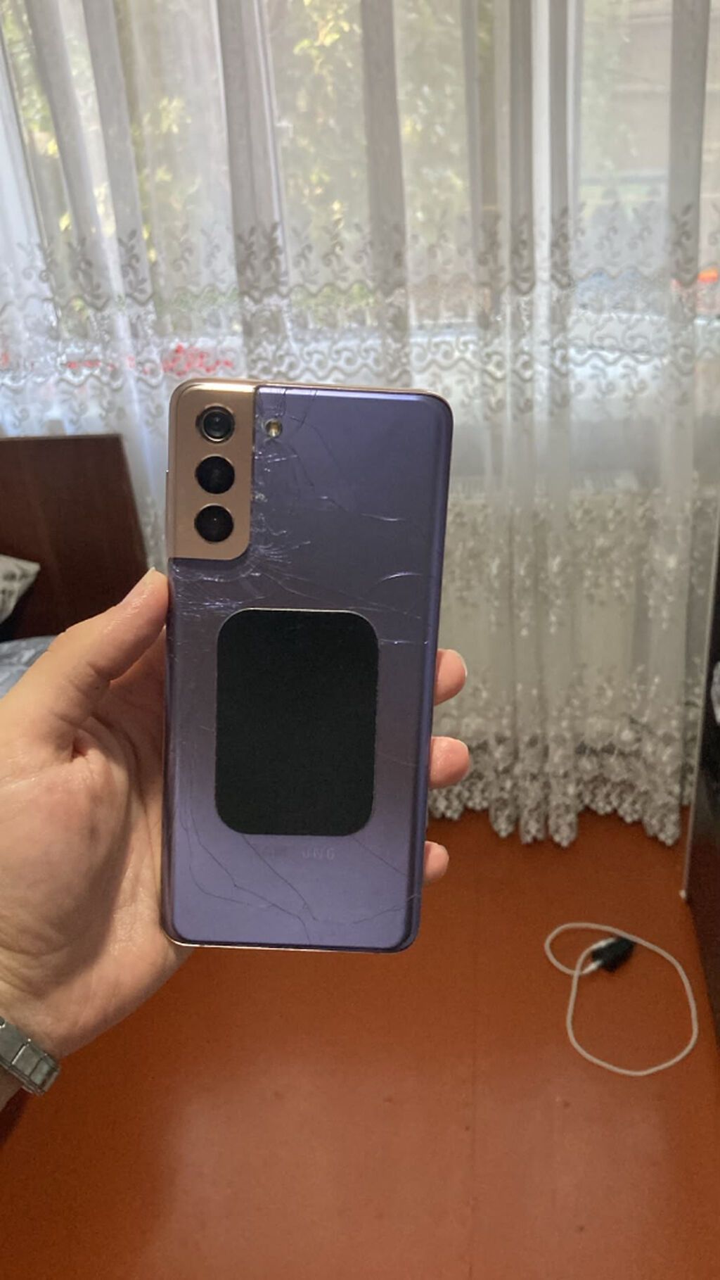 Samsung Galaxy S21 Plus, 128 GB, rəng - Çəhrayı, Barmaq izi, Face ID — Samsung, Sumqayıt
