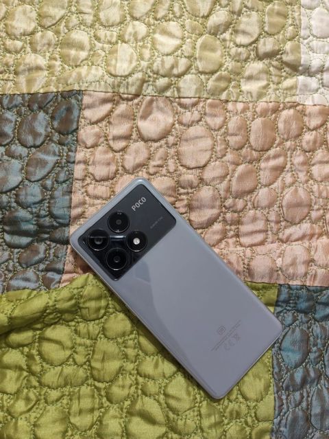 Poco X6 Pro 5G, 512 GB, rəng - Boz, Barmaq izi, Face ID