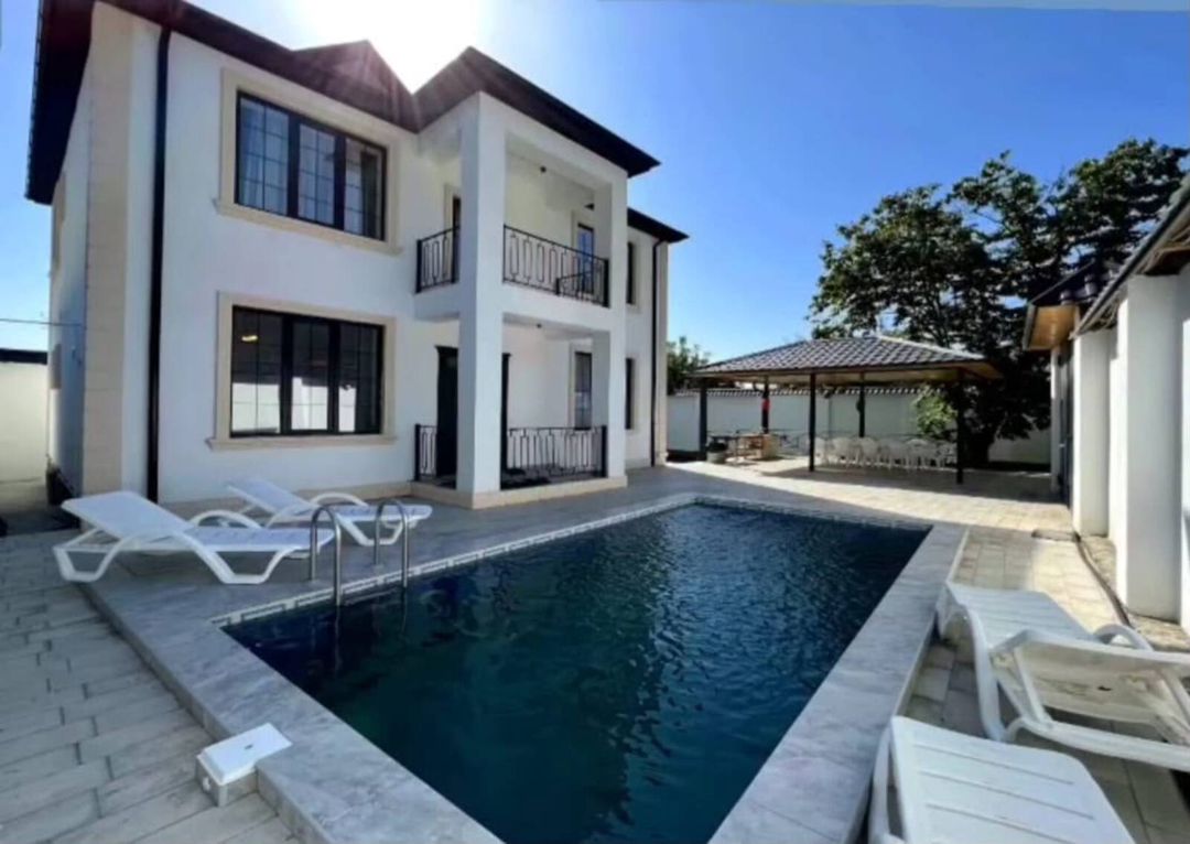 İcarəyə verilir 5 otaqlı həyət evi/bağ evi 150 m² — Ev, villa, Qəbələ (2)