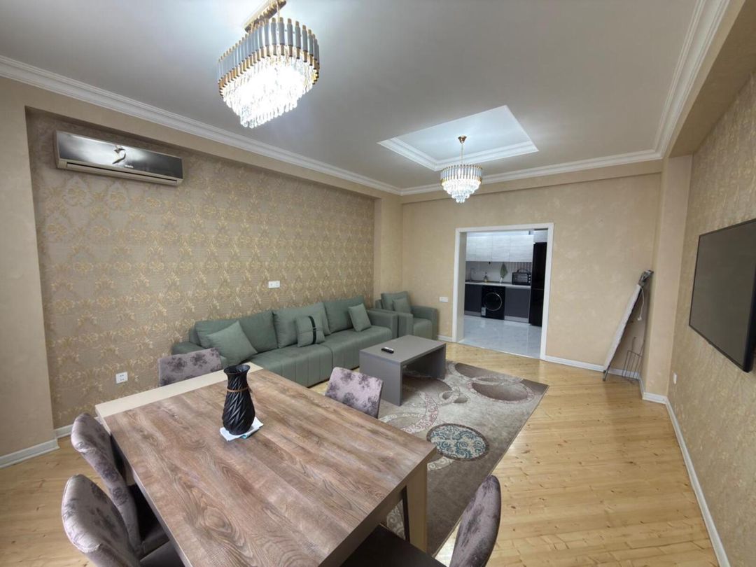 İcarəyə verilir 2 otaqlı yeni tikili 75 m² — Mənzil, Bakı (9)