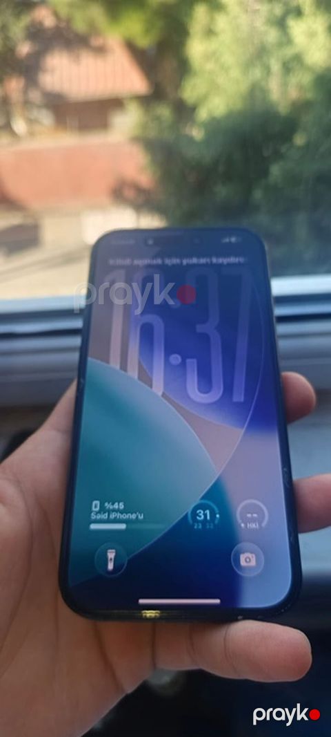 IPhone 15, 128 GB, Göy, Face ID