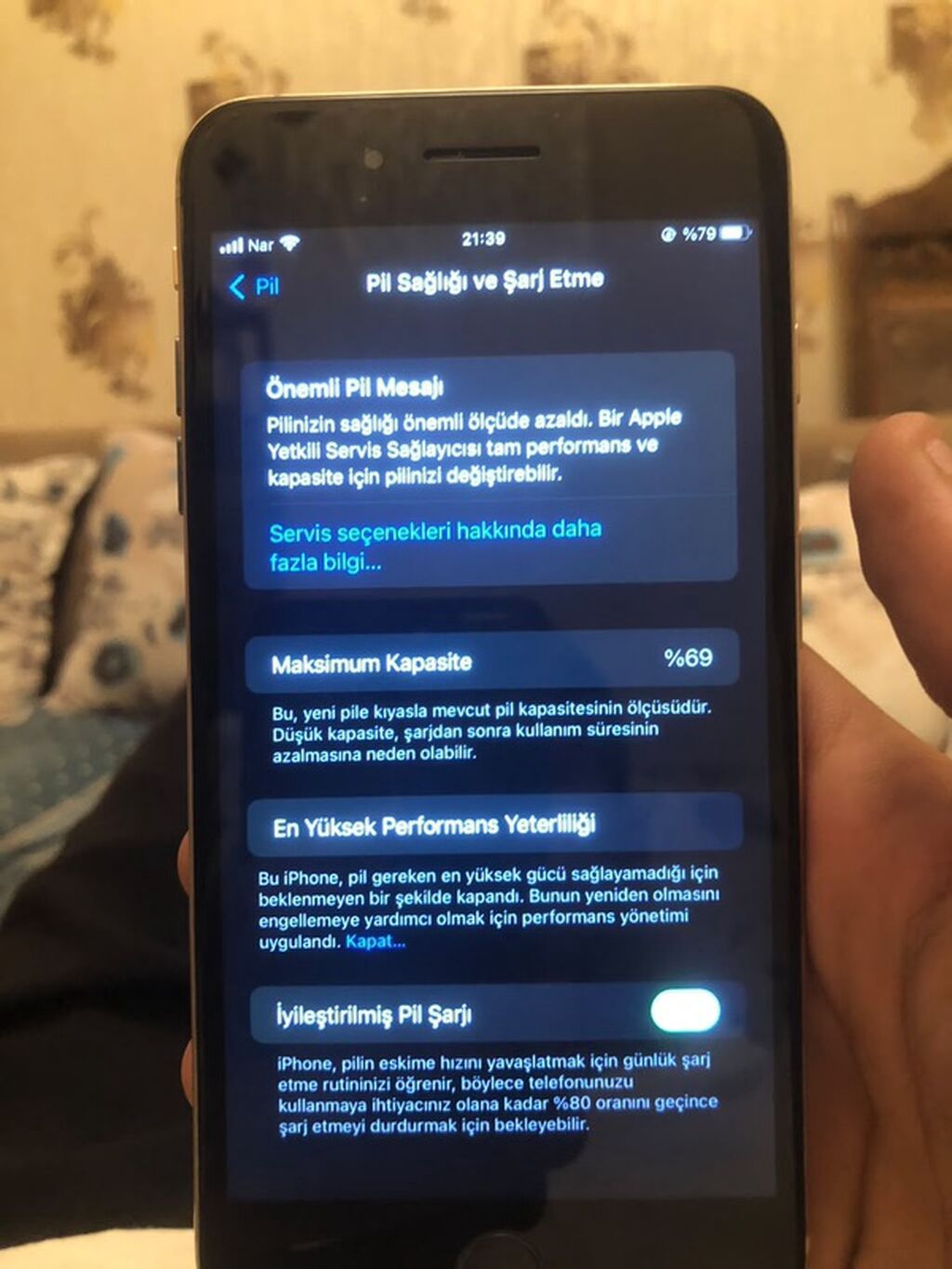 IPhone 8 Plus, Qara, Barmaq izi — Apple iPhone, Bakı (3)