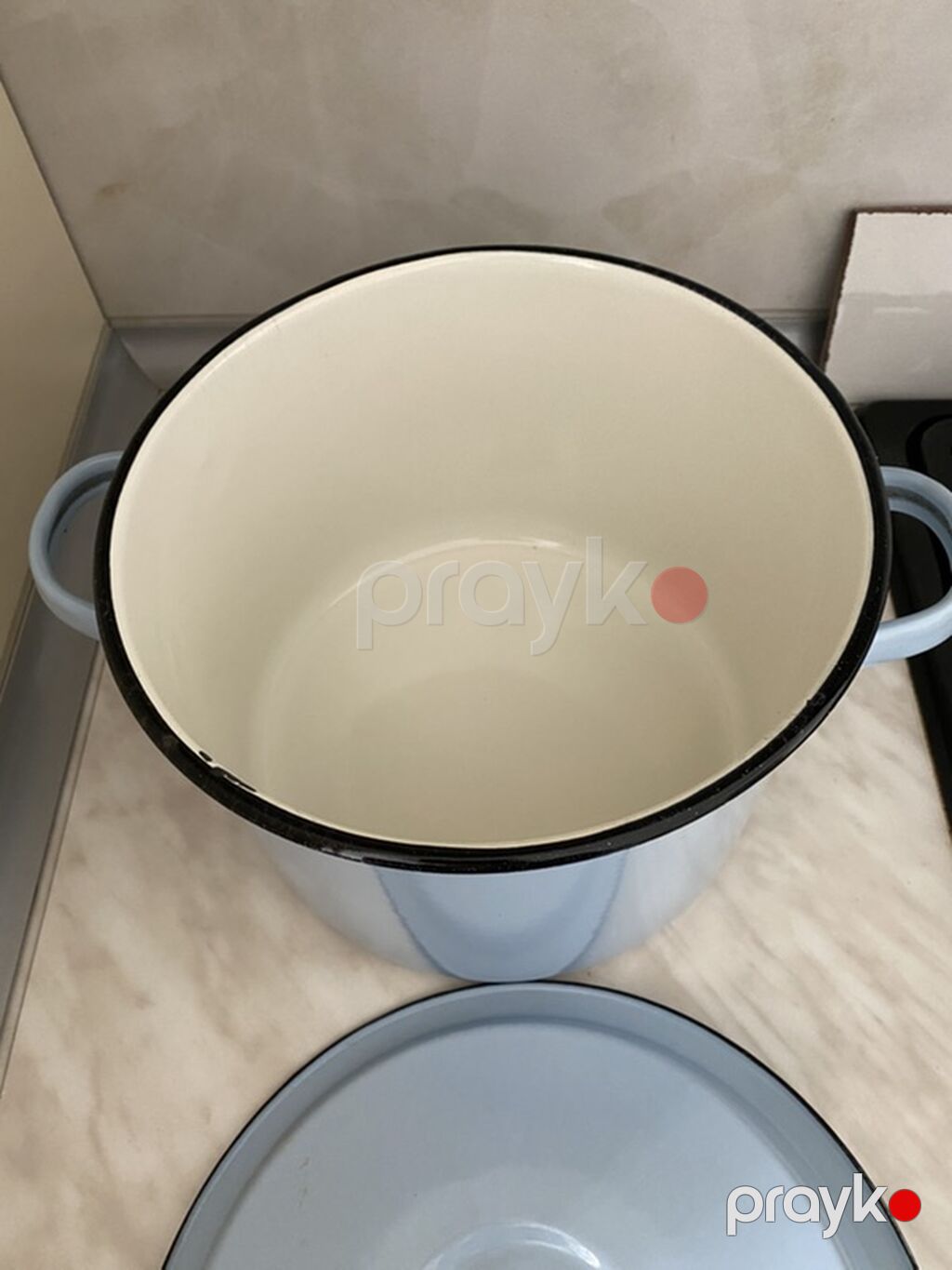 Qazan, rəng - Mavi, 5 l, SSRİ — Mallar, Digah (4)
