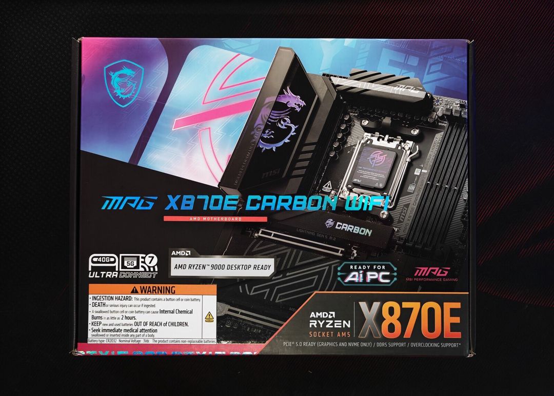 Ana plata MSI MPG X870E Carbon WiFi — Elektronika, Bakı (2)