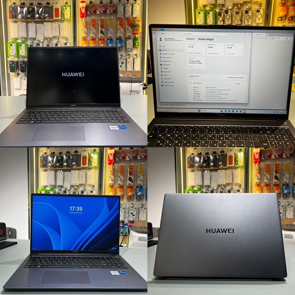 TƏCİLİ SATILIR❗️Huawei MateBook D 16 (2024)**-dür. Bu modeli müəyyən