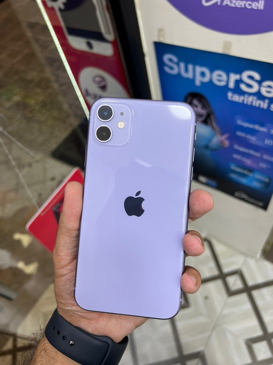 Apple iPhone 11 Purple 64GB/4GB — Mallar, Bakı (4)