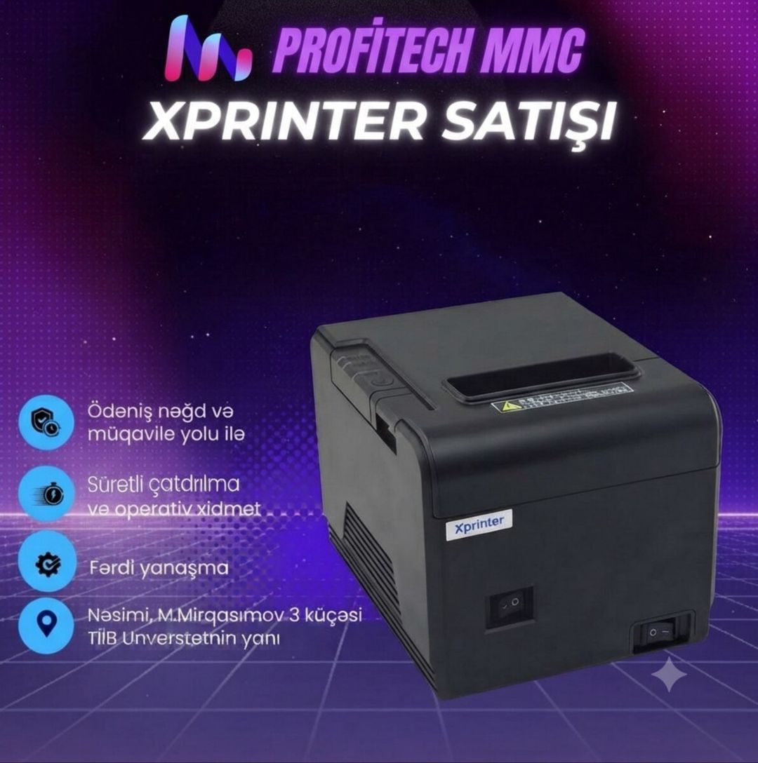 Xprinter — Mallar, Bakı (3)