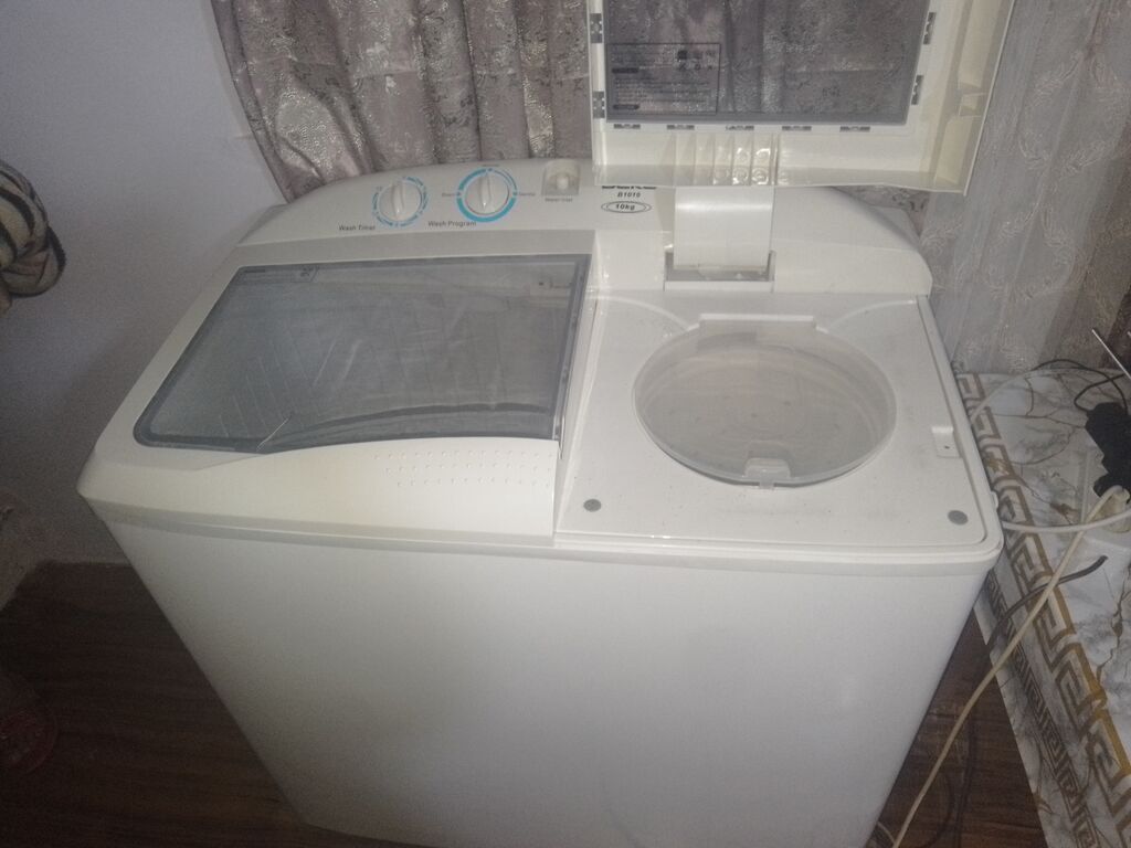 Paltaryuyan maşın Beko, 10 kq, Yeni, Yarımavtomat, Qurutmasız — Paltaryuyan maşınlar, Bakı (2)