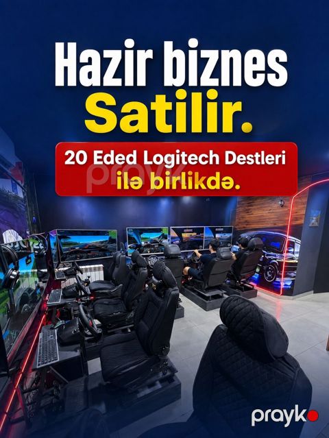 🔥 HAZIR BİZNES SATILIR! 🔥 🎮 Tam hazır vəziyyətdə fəaliyyət göstərən — Bakı