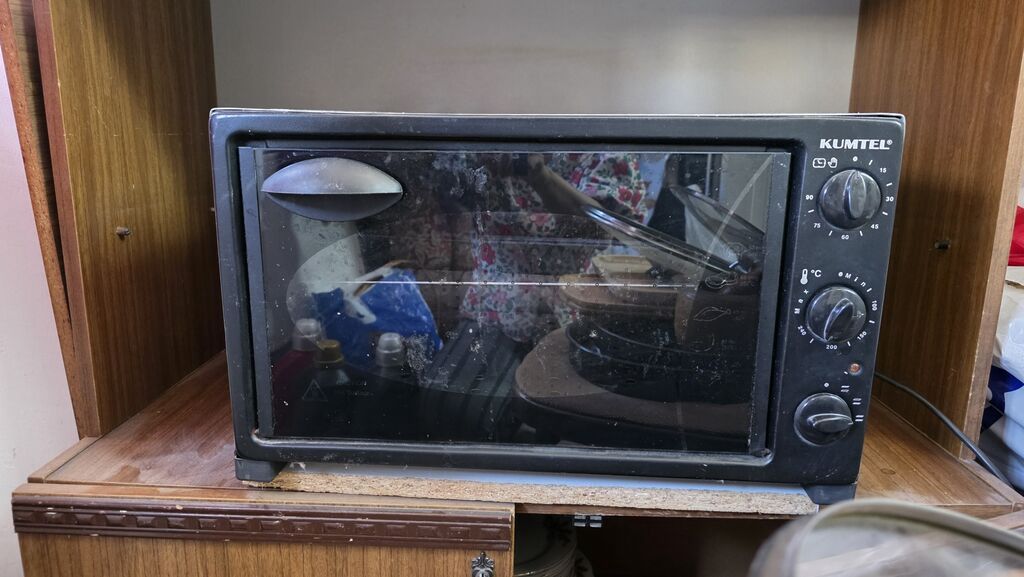 Kumtel elektrik mini soba - Kompakt stolüstü dizayn, şüşə ön qapı və