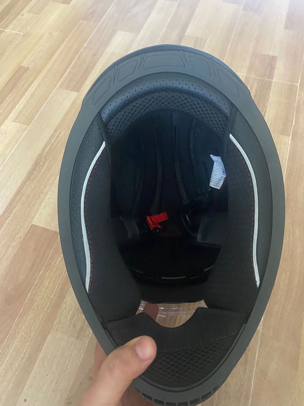 Motokask – tam üzlü (full-face) model, rəngarəng qrafika ilə - — Motosiklet geyimi, Bakı (3)