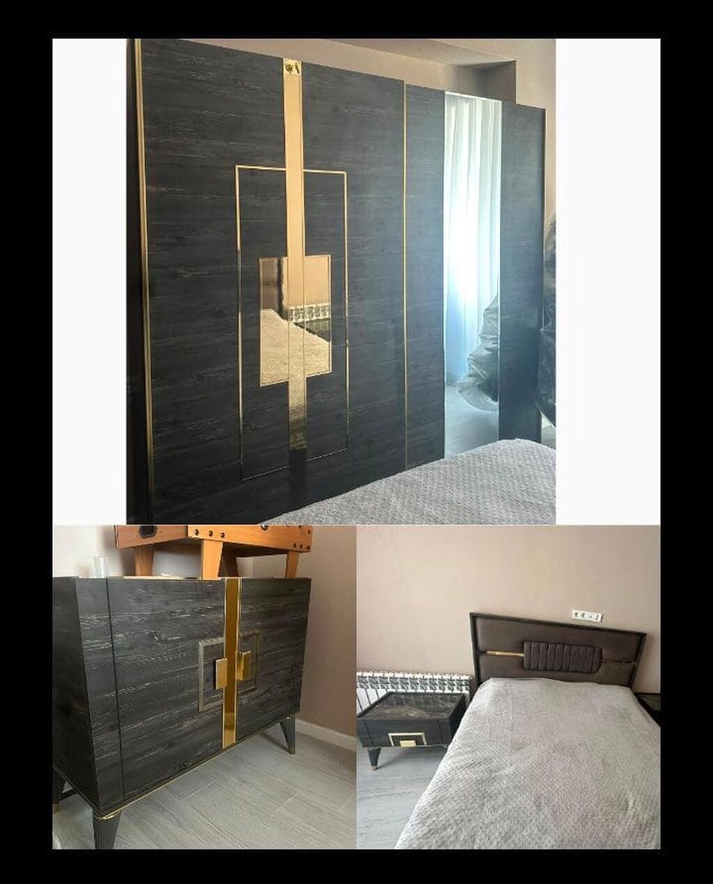 Yataq desti 550₼. Endirim üçün qəti yazmayın.Matras var baza yoxdur — Mebel, Bakı