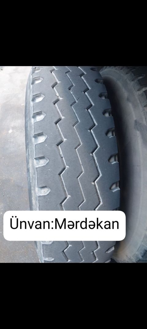 Məhsul: Yük avtomobili üçün təkər Tip: Bez kamer (kamerasız) Ölçü — Digah