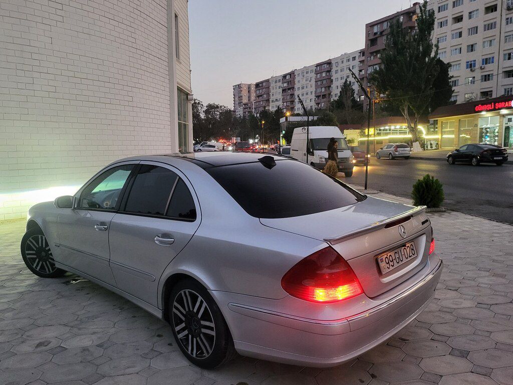 Mercedes E 270, 2.7 L, 2002 il, 538 261 km — Avtomobillər, Bakı (12)