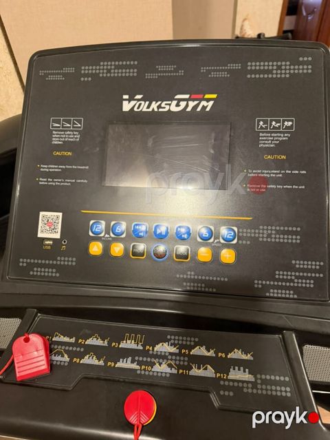 VolksGym qaçış trenajoru - Konsol: Böyük ekranlı idarəetmə paneli — Bakı