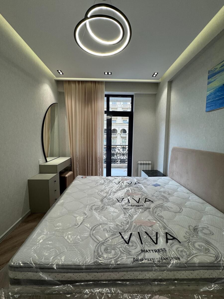 İcarəyə verilir 3 otaqlı yeni tikili 130 m² — Mənzil, Bakı (12)