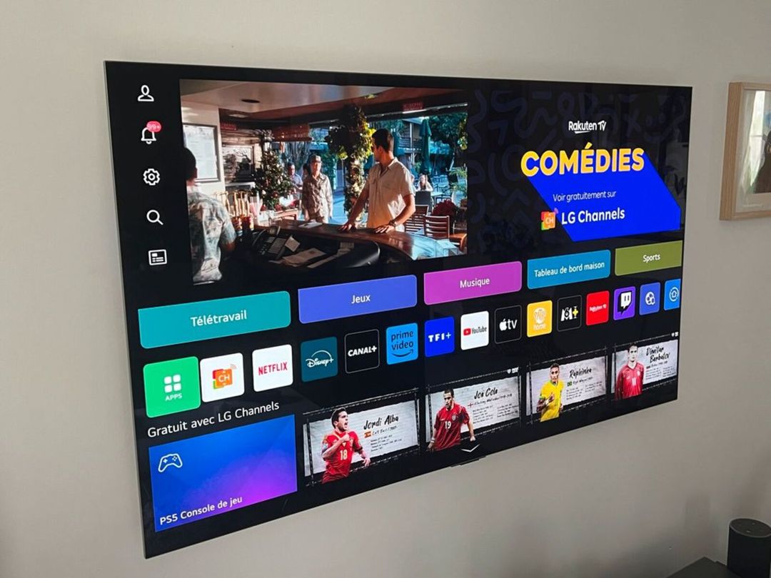 Televizor LG Smart 140 sm 4 K UHD 7-ci seria — Elektronika, Bakı