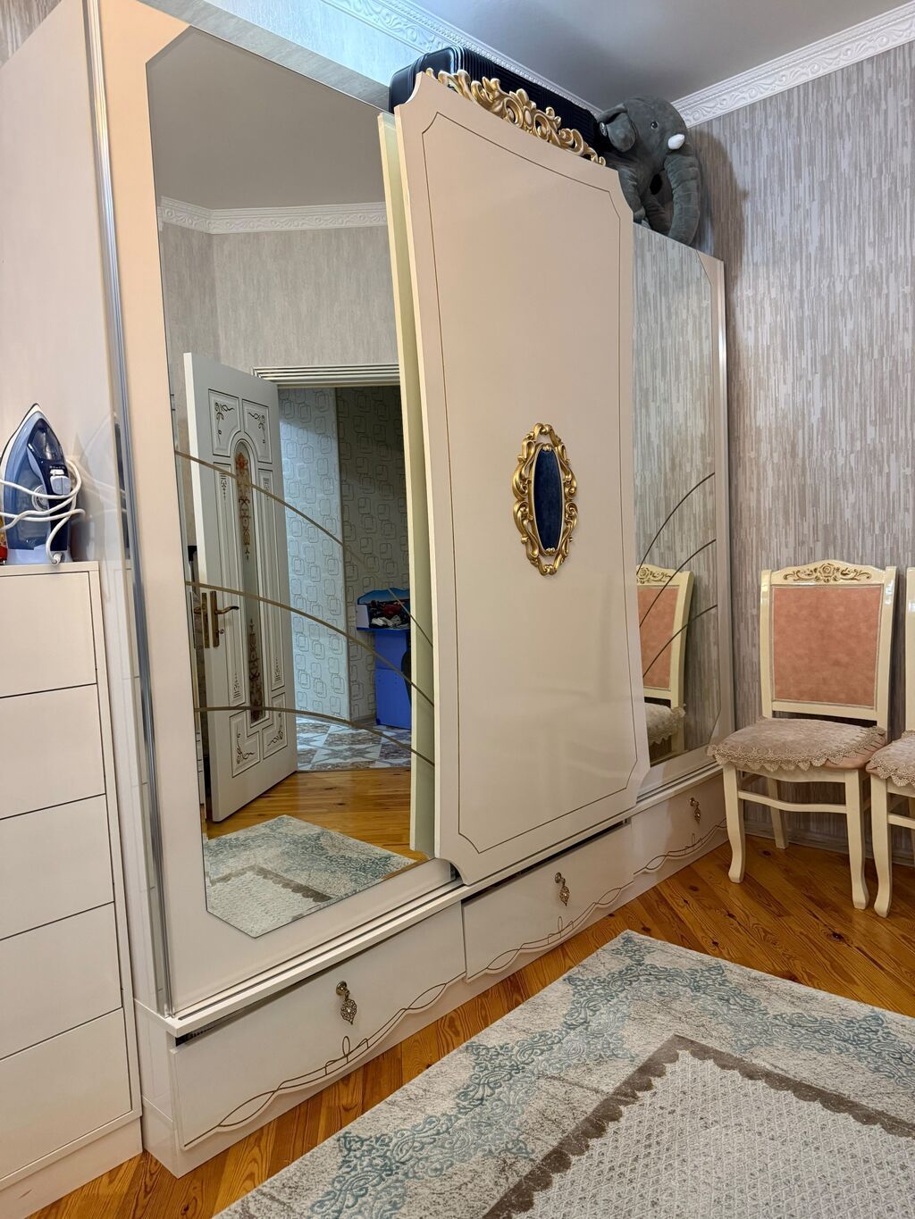 İkinəfərlik çarpayı, Dolab, İşlənmiş — Mebel, Digah (3)