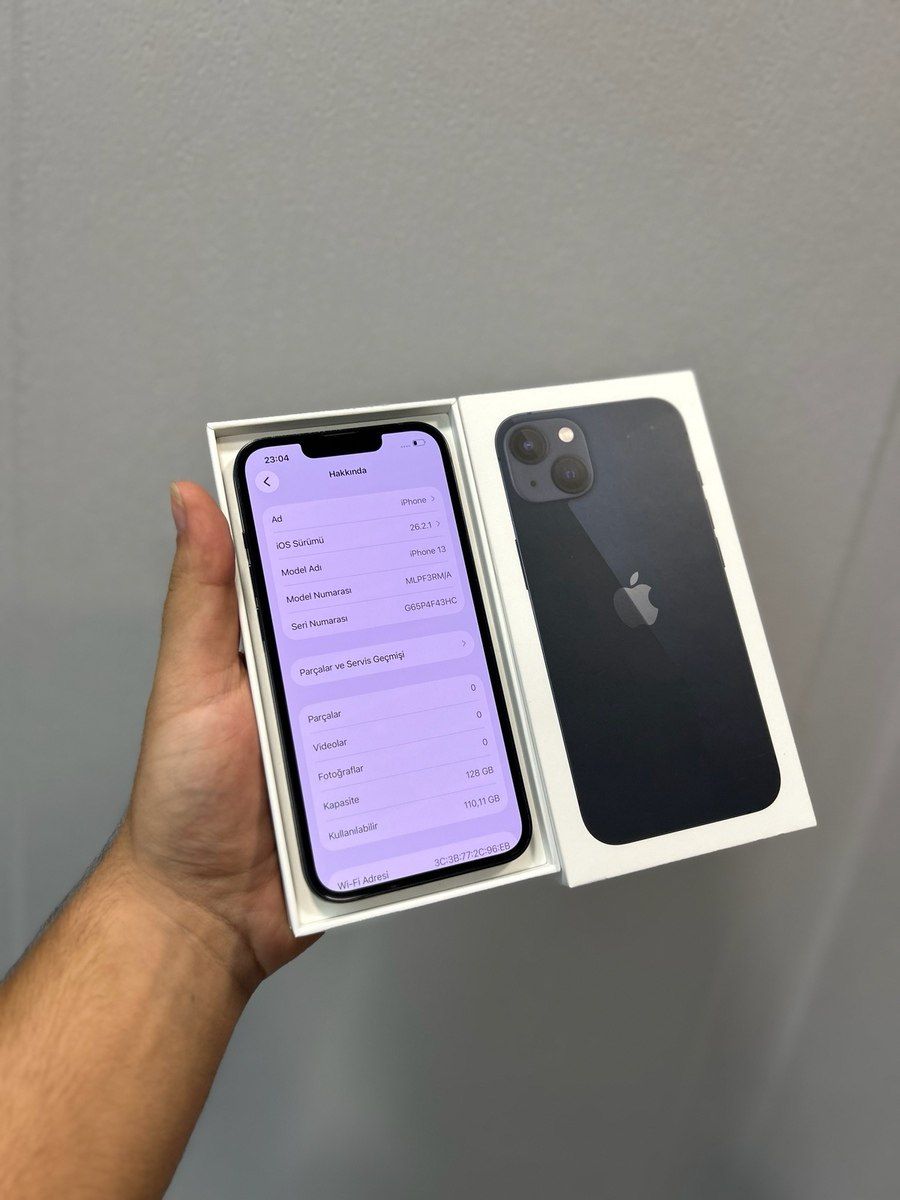 Apple iPhone 13 Midnight 128GB/4GB — Telefonlar və qadjetlər, Bakı (2)